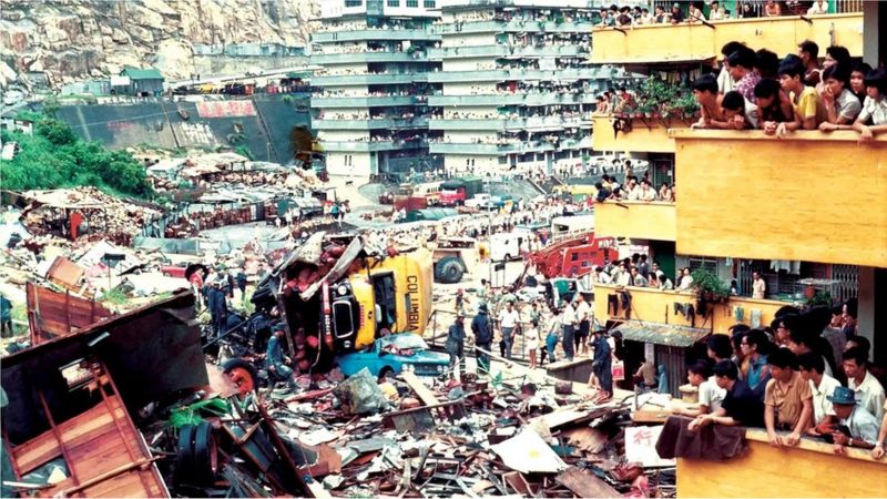 1972年香港秀茂坪滑坡泥石流灾难